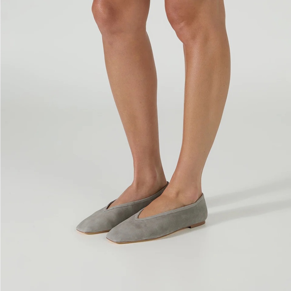 Tony Bianco Bianca Flats Grey Suede
